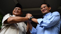 Sandiaga Uno Melayat Ani Yudhoyono Sepulang dari Luar Negeri