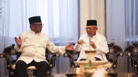 Ma'ruf Amin Sebut Lebaran Jadi Momen Rekonsiliasi Jokowi-Prabowo