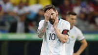 Kalah dari Brasil, Lionel Messi Nilai Wasit Dukung Tim Samba