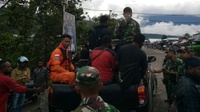 TNI Masih Lakukan Pencarian Helikopter M 17 yang Jatuh di Oksibil