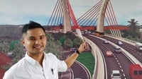 Jembatan Sei Alalak akan Menjadi Jembatan Melengkung Pertama di RI