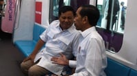 Jokowi-Prabowo Bertemu di Kereta MRT, Erick Thohir: Sangat Spesial!