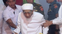 Ucapan Dukacita Prabowo atas Meninggalnya Maimun Zubair