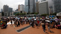 Warga Hong Kong Adopsi Aksi Baltic Way dalam Demo 23 Agustus