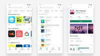 Google Desain Ulang Tampilan Play Store, Terinspirasi App Store?