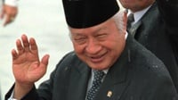 Viral Kader Golkar Pakai Video Soeharto untuk Kampanye Pemilu