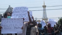 Demo Mahasiswa di Yogya: Tuntut Pemerintah Tarik Militer dari Papua