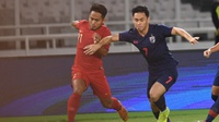 Hasil & Skor Sementara Indonesia vs Thailand: Tanpa Gol di Babak 1