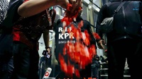 Massa Penolak Firli Bahuri dan Polisi Bentrok di KPK