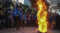 Ribuan Mahasiswa Protes ke DPR, PMII Malah Demo KPK