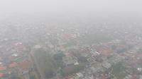 Karhutla Sebabkan Kabut Asap di Meulaboh Aceh Barat