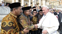 GP Ansor Temui Paus Fransiskus Bahas Deklarasi Islam Kemanusiaan
