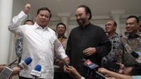 Surya Paloh Tak Masalah Gerindra Gabung ke Koalisi Jokowi