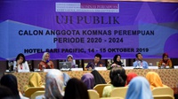 Peserta Seleksi Anggota Komnas Perempuan Dikritik Ketua YPKP 65