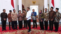 Jokowi Sebut 55% Menteri Kabinet Kerja Jilid II dari Profesional