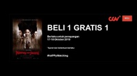 Promo Tiket Perempuan Tanah Jahanam di Bioskop CGV Beli 1 Gratis 1