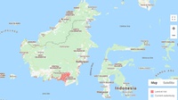 Kondisi Geografis Pulau Kalimantan Berdasarkan Peta & Bentang Alam
