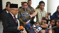Ma'ruf Amin Sebut Ekonomi Syariah Indonesia Tertinggal