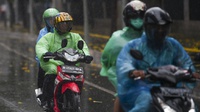 Prakiraan Cuaca BMKG: Jakarta Diguyur Hujan Sepanjang Hari Ini