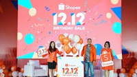 Shopee Rayakan Ulang Tahun ke-4 dengan Gelar 12.12 Birthday Sale