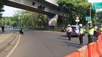 Usai Ledakan di Monas, Polisi Tutup Jalan di Kawasan Medan Merdeka