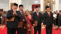 Lima Pimpinan KPK Resmi Dilantik Presiden Jokowi Hari Ini