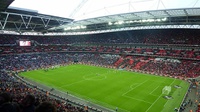Profil Stadion Wembley Venue Inggris vs Denmark Semifinal EURO 2021