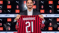 Mengapa Ibrahimovic Pilih Jersey Nomor 21 di AC Milan?