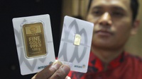 Harga Emas Antam Logam Mulia dan Pegadaian 10 Juli: Turun Rp3.000