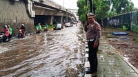 Sejumlah Titik Genangan & Banjir Jakarta pada Sabtu Pagi