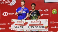 Bagan Turnamen Indonesia Masters 2021 & Unggulan Tunggal Putra