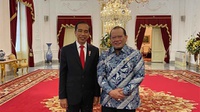 Ketua DPD LaNyalla Sampaikan Aspirasi Daerah Saat Temui Jokowi