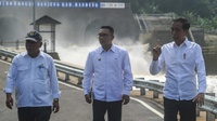 Buka Terowongan Nanjung, Jokowi Klaim Korban Banjir Turun Drastis