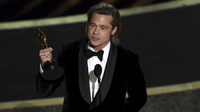 Pemenang Oscars 2020: Brad Pitt Raih Aktor Pendukung Terbaik