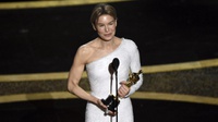 Oscar 2020: Renee Zellweger Raih Penghargaan Aktris Terbaik di Judy