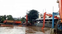 Waspada Banjir Jakarta: PS. Sunter Hulu Tinggi Air 255 cm Status Siaga 1, Update 7 Januari 2024 17:50 WIB