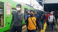 PSBB Bogor Hari Pertama, Stasiun Bogor Masih Ramai Penumpang KRL
