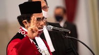 Diperiksa MKMK, Hakim Konstitusi Manahan Sitompul: Biasa Saja