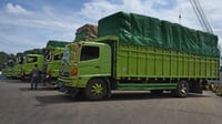 Dampak PSBB: Mobil Logistik Hanya Satu Sopir Tak Hambat Distribusi
