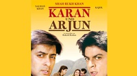 Sinopsis Karan Arjun, Film Salman dan Shah Rukh di ANTV Sore Ini