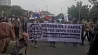 Demo Pertama Kala Pandemi COVID-19: Menuntut Pembebasan Tapol Papua