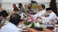 Pimpinan MPR Singgung Isu Reshuffle Saat Bertemu Jokowi