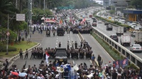 Ada Demonstrasi, Polisi Siapkan Rekayasa Lalu Lintas Depan DPR Hari
