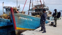 KKP Tangkap Enam Kapal Asing Ilegal di Laut Natuna & Sulawesi