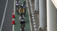 Dishub Catat Jumlah Pesepeda di Jakarta Terus Alami Peningkatan
