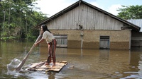 Nasib Warga Kalteng: Sudah Corona, Ditimpa Banjir & Karhultla Pula