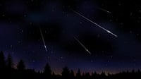 HUT RI Ke-76 Bersamaan dengan Hujan Meteor Kappa Cygnid 17 Agustus