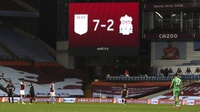 Hasil Bola Tadi Malam: Villa vs Liverpool 7-2 & MU vs Tottenham 1-6