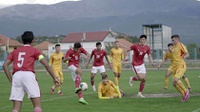 Hasil Timnas U23 Indonesia vs Tajikistan Skor 1-1 Babak Pertama