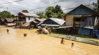 Dampak Banjir Kalsel 2021: Jalan Putus, Ribuan Rumah Terendam